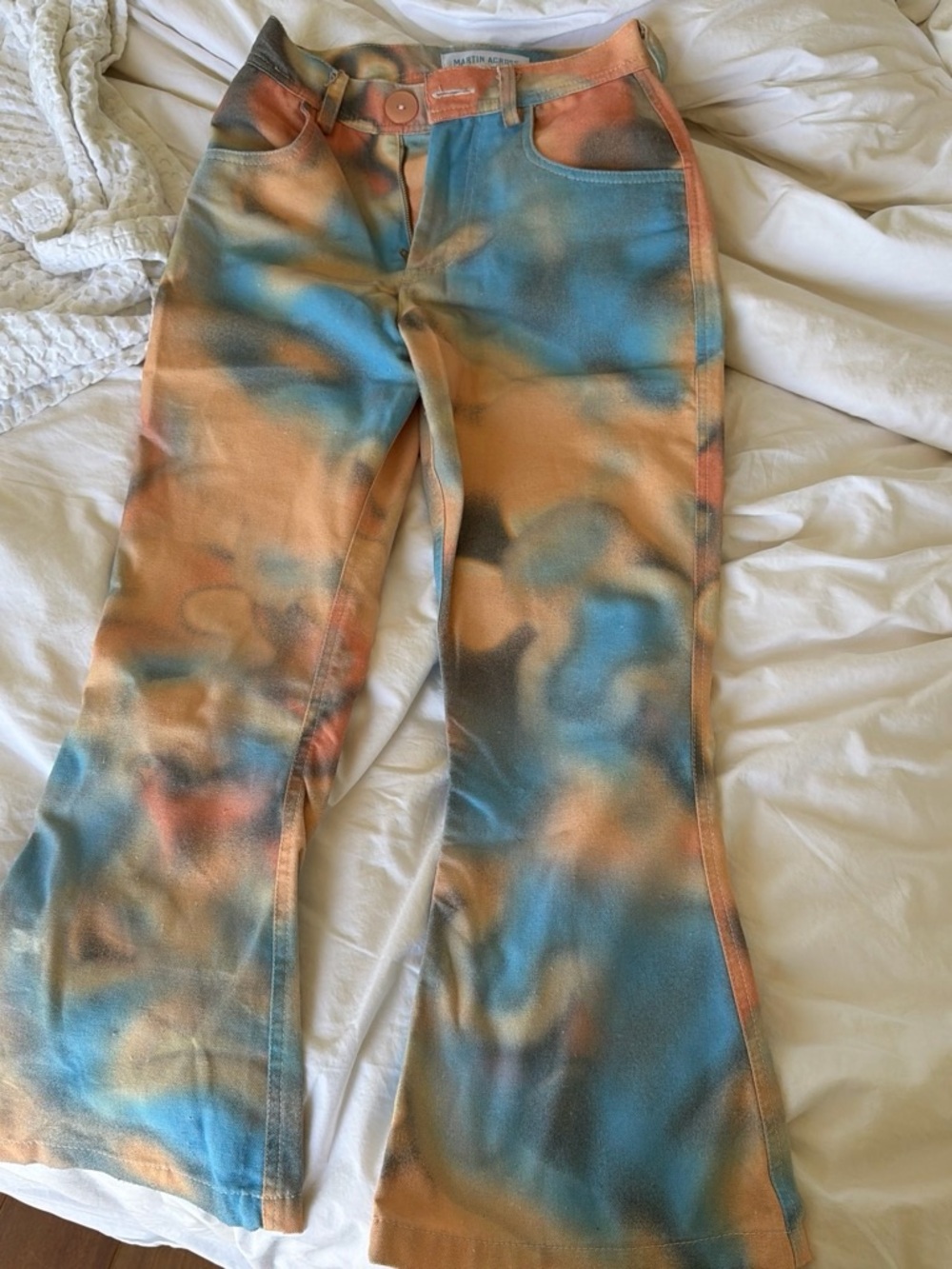Martin Across XXS Flare Ankle Length Pants